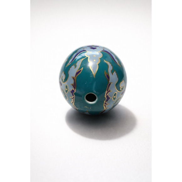 Franklin Mint "Turkish Tradition" Egg – Vintage Porcelain Collectible (1990s) - Picture 3 of 4